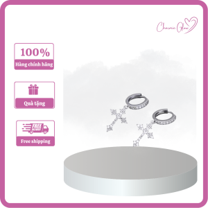 Khuyên tai hình chữ thập - KT005