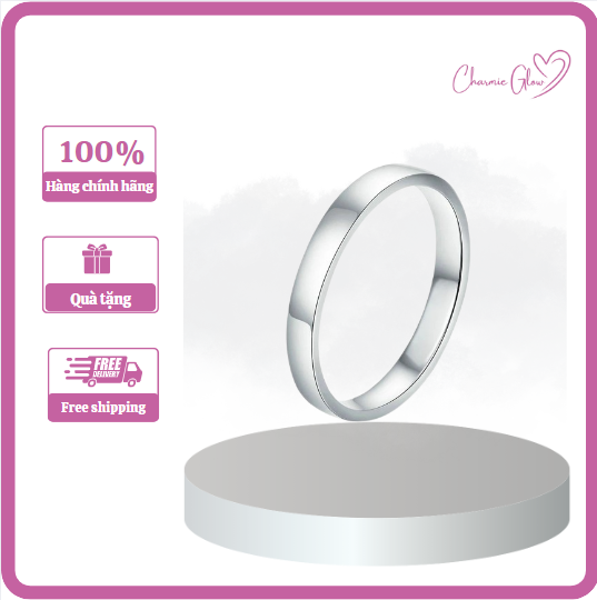 10 Mẫu Nhẫn Bạc Trơn Hot Nhất 2025