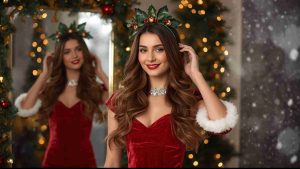 Băng đô Noel cực xinh giúp bạn nổi bật đêm Giáng Sinh 4 băng đô noel