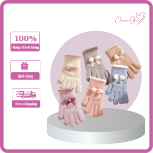 Găng Tay Len Nơ Pastel Dễ Thương – Charmie Glow